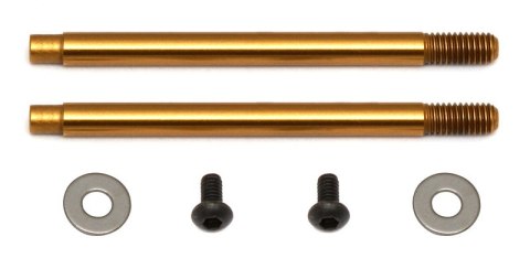 #91615 - 3x21 mm Shock Shafts (V2), TiN - Team Associated
