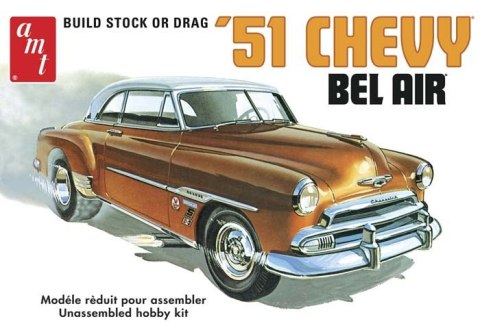 Model Plastikowy - Samochód 1:25 1951 Chevy Bel Air - AMT862