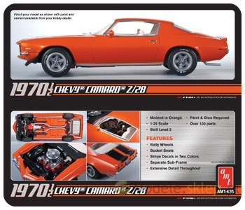 Model plastikowy AMT - 1970 1/2 Camaro Z28
