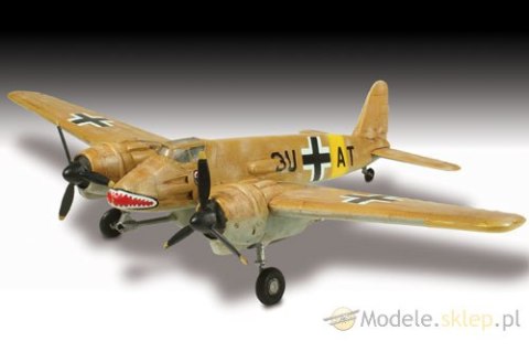 Model plastikowy Lindberg - Samolot Henschel MS-129B