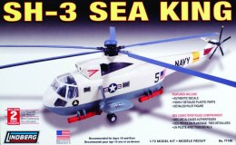 Model plastikowy Lindberg - Śmigłowiec SH-3 Sea King