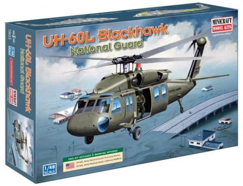 Model plastikowy - Śmigłowiec UH-60L National Guard - Minicraft