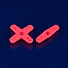 Orczyk serwa - Sanwa/Ko Propo (czerwony fluo) [GSC-H00720FR] (2 szt.)