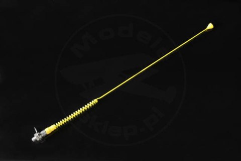 Antena z mocowaniem M4 żółta (187 mm)