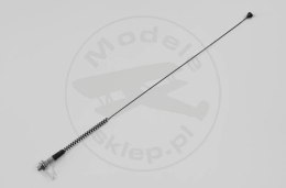 Antena z mocowaniem M5 czarna (235 mm)