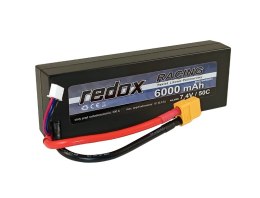 Redox 6000 mAh 7,4V 50C Hardcase - pakiet LiPo