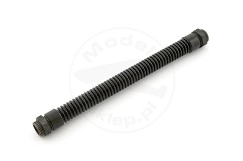 SAITO #120S143 - Flexible exhaust pipe with two nuts