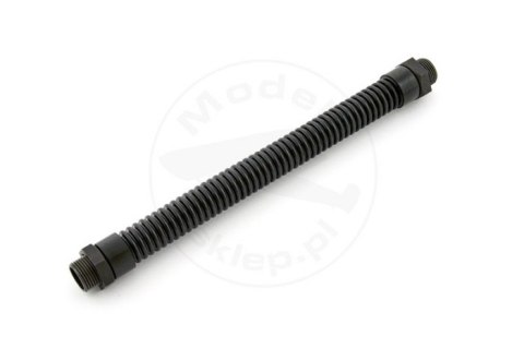 SAITO #125A143 - Flexible exhaust pipe with two nuts