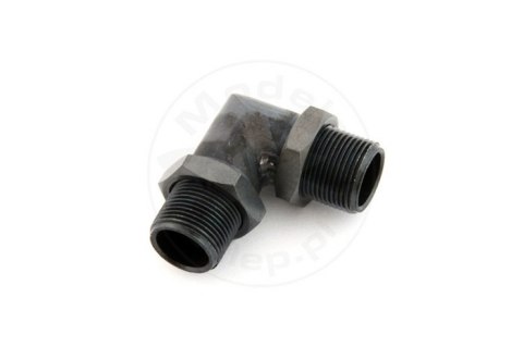 SAITO #220A163 - Muffler right angle manifold M15
