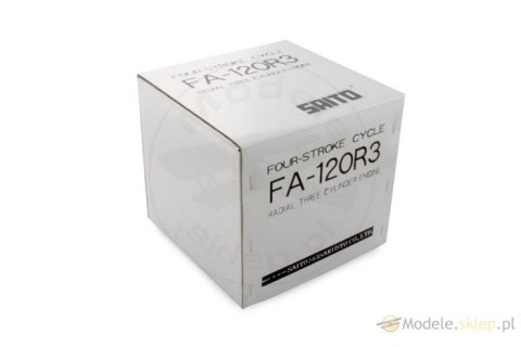 Silnik SAITO FA-120R3 - 3-Cylinder Radial