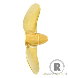 Śruba Mosiężna 2-łopatowa 45mm M4 - prawa (CW) - RABOESCH