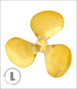 Śruba Mosiężna 3-łopatowa 23,50mm M2 - lewa (CCW) - RABOESCH