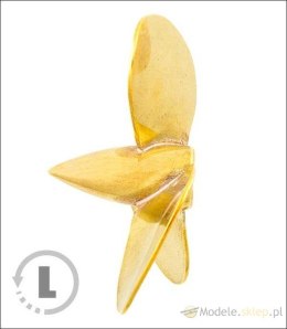 Śruba Mosiężna 3-łopatowa 23,50mm M2 - lewa (CCW) - RABOESCH