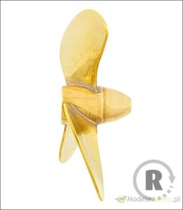 Śruba Mosiężna 3-łopatowa 30mm M4 - prawa (CW) - RABOESCH