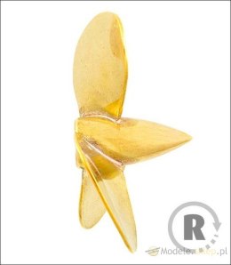 Śruba Mosiężna 3-łopatowa 30mm M4 - prawa (CW) - RABOESCH