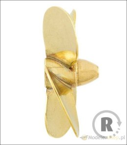 Śruba Mosiężna 4-łopatowa 25mm M2 - prawa (CW) - RABOESCH