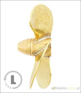 Śruba Mosiężna 4-łopatowa 25mm M3 - lewa (CCW) - RABOESCH