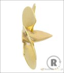 Śruba Mosiężna 5-łopatowa 20mm M3 - prawa (CW) - RABOESCH