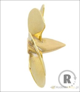 Śruba Mosiężna 5-łopatowa 20mm M4 - prawa (CW) - RABOESCH