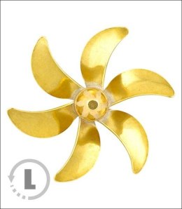 Śruba Mosiężna 6-łopatowa 40mm M4 - lewa (CCW) - RABOESCH