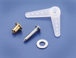 Dźwignia sterów kątowa 90 stopni (micro) - DU-BRO [#851]