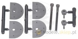 Dźwignia sterów regulowana Micro (2 szt.) - DU-BRO [#935]