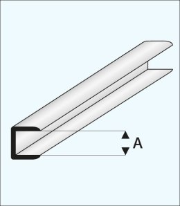 Krawędź Płaska plastikowa 1,0 x 1000 mm - MAQUETT