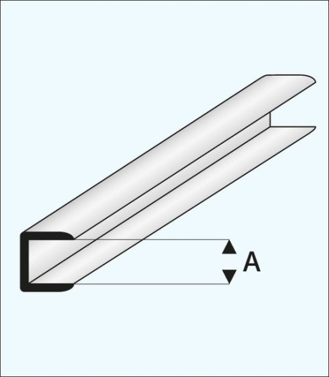 Krawędź Płaska plastikowa 1,0 x 1000 mm - MAQUETT