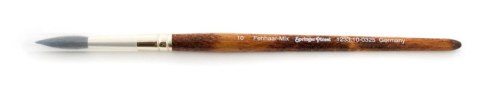 Pędzel orzechowy do akwareli - Springer 1233 - rozm. 10 - włosie wiewiórki i kuca