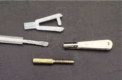 Popychacz z linką stalową - DU-BRO [#165]