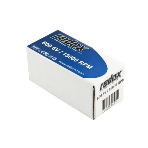 Silnik szczotkowy 600 6V 15000 RPM - REDOX