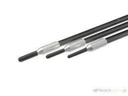 Snap metalowy - regulacja na rurkę Fi6/Gwint lewy M2 MP-JET (1szt.)