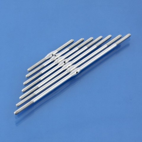 Śruba rzymska - aluminiowa M2,5 x 80 mm MP-JET