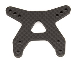 #91767 - RC10B6.1 - Front Shock Tower (flat), carbon fiber (węglowy)