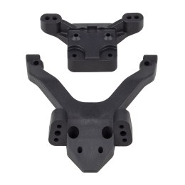 #91972 - RC10B6.4 - Factory Team Top Plate and Ballstud Mount (carbon)