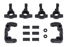 #91985 - RC10B6.4 - 1mm Scrub Caster and Steering Blocks (carbon)