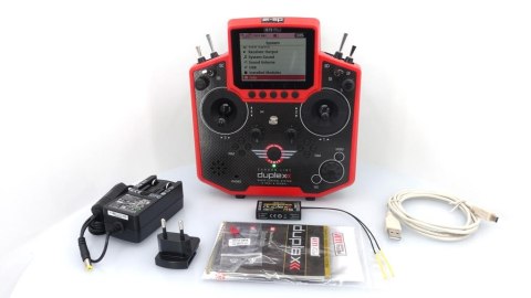 Aparatura - Jeti Model DS-12 Carbon Red Special Edition 2023 Multimode 2,4 GHz Duplex