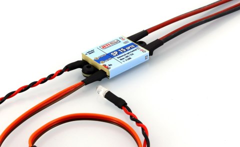 Jeti - przełącznik prądowy SP 15 OPTO