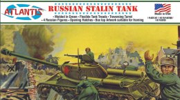 Model Plastikowy - ATLANTIS Models 1:48 Czołg Russian Stalin Tank - AMCA303