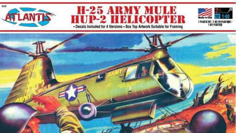 Model Plastikowy - ATLANTIS Models Helikopter Śmigłowiec 1:48 H-25 Army Mule HUP-2 Helicopter - AMCA502