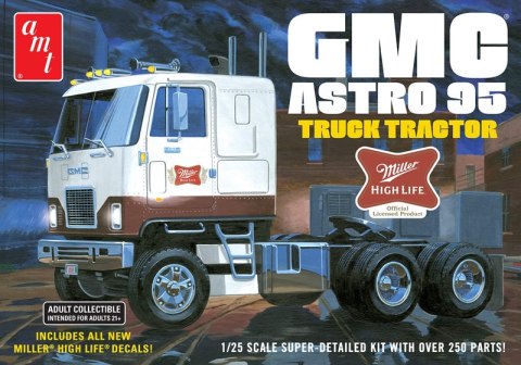 Model Plastikowy - Ciężarówka GMC Astro 95 Semi Tractor (Miller Beer) 1:25 - AMT1230