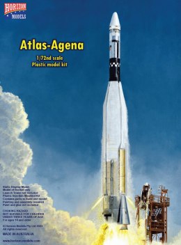 Model Plastikowy - Rakieta Atlas-Agena 1/72 - Horizon Models #2006