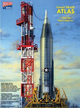 Model Plastikowy - Rakieta Convair SM-65D Atlas ICBM 1/72 - Horizon Models #2001