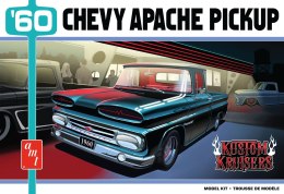 Model Plastikowy - Samochód 1:25 1960 Chevy Apache Pickup Street Machine Car - AMT1444