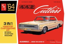 Model Plastikowy - Samochód 1:25 1964 Olds Cutlass 442 Hardtop - AMT1066