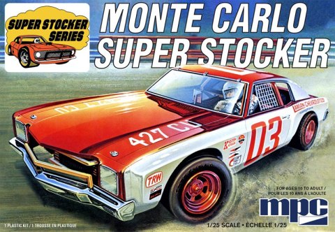 Model Plastikowy - Samochód 1:25 1971 Chevy Monte Carlo Super Stocker 2T - MPC962