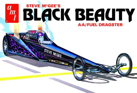 Model Plastikowy - Samochód 1:25 Steve McGee Black Beauty Wedge Dragster - AMT1214