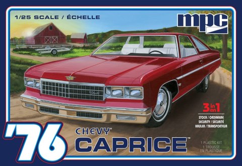 Model Plastikowy - Samochód 1976 Chevy Caprice w/Trailer 2T 1:25 - MPC963