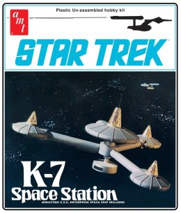 Model Plastikowy - Statek Kosmiczny Star Trek K-7 Space Station 1:7600 - AMT1415
