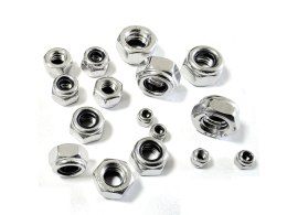 Nakrętka samokontrująca ocynkowana M6 - MSP6-GA2429 - MSP